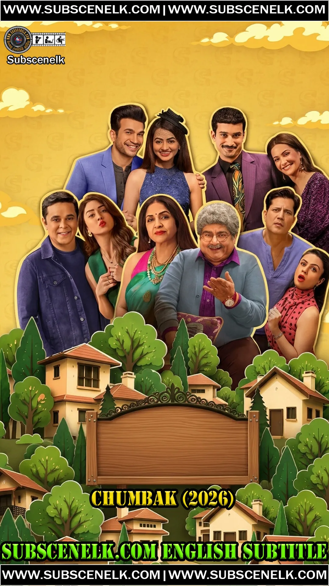 Chumbak 2026 English Subtitle, Neena Gupta, Deven Bhojani, Arjun Bijlani, Hindi comedy series, Netflix, Hats Off Production,Chumbak 2026, Chumbak web series, Neena Gupta, Deven Bhojani, Arjun Bijlani, Helly Shah, Sumeet Vyas, Manasi Parekh, Sumeet Raghavan, Sandeepa Dhar, Delnaaz Irani, Anant V Joshi, Amyra Dastur, Netflix Hindi series, Aatish Kapadia director, JD Majethia producer, Hats Off Production, Chumbak review, Chumbak plot, Chumbak cast, Chumbak episodes, Chumbak OTT, Hindi comedy series, ensemble sitcom, Indian neighbourhood comedy, Chembur Mumbai setting, TV-14 series, Chumbak colony, dementia storyline, Sarabhai vs Sarabhai creators, Khichdi creators, Chumbak English subtitle, fan-made subtitles, Chumbak translation, Chumbak review 2026, Chumbak critics, Chumbak audience score, Chumbak streaming, Chumbak release date, September 10 2026, Netflix India, multi-generational comedy, family sitcom Hindi, neighbourhood as family, nostalgia sitcom, warm easy watch, Times of India review, Moneycontrol review, Lidea Feed review, 16-episode Hindi series.