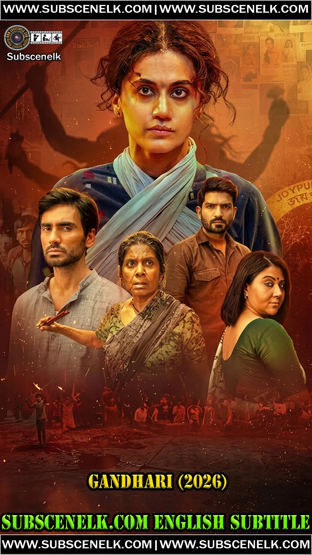 Gandhari 2026 English Subtitle, Taapsee Pannu, Ishwak Singh, Jatin Sarna, Hindi action thriller, Netflix, Devashish Makhija,Gandhari 2026, Gandhari Hindi movie, Taapsee Pannu, Ishwak Singh, Jatin Sarna, Chhaya Kadam, Swastika Mukherjee, Mita Vashisht, Devashish Makhija director, Kanika Dhillon writer, Netflix Hindi film, Gandhari review, Gandhari plot, Gandhari cast, Gandhari runtime, Gandhari OTT, action thriller Hindi, blind mother film, child trafficking film, Gandhari mythological reimagining, Joypurra West Bengal, Kathha Pictures, Taapsee Pannu Kanika Dhillon collaboration, Joram director, Bhonsle director, Gandhari plagiarism controversy, Netflix original Hindi, female-led action film, Gandhari English subtitle, fan-made subtitles, Gandhari translation, Gandhari review 2026, Gandhari critics, Gandhari audience score, Gandhari streaming, Gandhari release date, September 3 2026, Netflix India, Taapsee Pannu visually impaired preparation, grounded action sequences, neon-lit thriller, West Bengal setting, feminist action film, Hindi thriller 2026, Makhija Dhillon collaboration, Taapsee Pannu action avatar, Gandhari mother-daughter story.