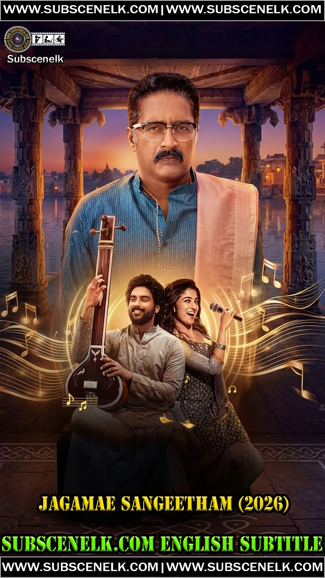 Jagamae Sangeetham 2026 English Subtitle, Prakash Raj, Akshay Lagusani, Sushmita Shetty, Telugu web series, Amazon Prime Video, musical drama,Jagamae Sangeetham 2026, Jagamae Sangeetham web series, Prakash Raj, Akshay Lagusani, Sushmita Shetty, Meka Srikanth, Amazon Prime Video Telugu series, Palnati Surya Pratap director, Goldbox Entertainments, Jagamae Sangeetham review, Jagamae Sangeetham plot, Jagamae Sangeetham cast, Jagamae Sangeetham episodes, Jagamae Sangeetham OTT, Telugu musical drama, Bandish Bandits adaptation, Carnatic music series, tradition vs modernity, Vaikuntapuram Rajahmundry, Vishal Chandrasekhar music, Sushmita Konidela producer, Chiranjeevi daughter production, Jagamae Sangeetham India Today review, Hindustan Times 2.5/5, NDTV 2.5/5, Telugu web series 2026, Prime Video original Telugu, 8-episode Telugu series, Carnatic vs pop music, family drama Telugu, Tamil dubbed Telugu series, Jagamae Sangeetham English subtitle, fan-made subtitles, Jagamae Sangeetham translation, Jagamae Sangeetham review 2026, Jagamae Sangeetham critics, Jagamae Sangeetham audience score, Jagamae Sangeetham streaming, Jagamae Sangeetham release date, September 4 2026, Amazon Prime India, Goldbox Entertainments production, Prakash Raj Shastri role, Akshay Lagusani Balu, Sushmita Shetty Pallavi, Meka Srikanth Thyagaraju, Madhubala supporting role, Suman supporting role.