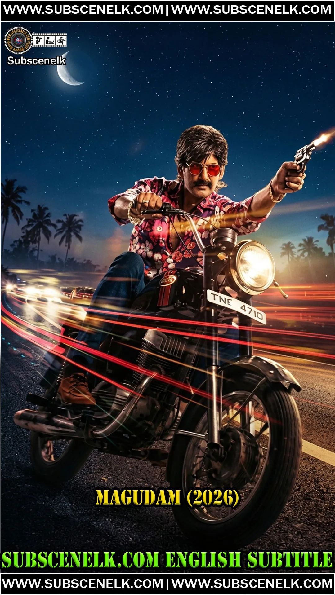 Magudam 2026 English Subtitle, Vishal, Anjali, Dushara Vijayan, Tamil action thriller, Prime Video, Super Good Films,Magudam 2026, Magudam Tamil movie, Makutam Telugu, Vishal, Anjali, Dushara Vijayan, John Vijay, Jeya Prakash, Ajay, Vamsi Krishna, Abu Salim, Arjai, VJ Jhansi, Padam Kumar, Sabumon, Vishal director, Ravi Arasu story, Super Good Films, Prime Video Tamil film, Magudam review, Magudam plot, Magudam cast, Magudam runtime, Magudam OTT, Tamil action thriller, dual role film, triple role Vishal, revenge saga Tamil, coastal community film, Magudam IMDb 6.1, Times of India 2/5, Cinema Express review, Film Critics Guild review, GV Prakash Kumar music, Richard M Nathan cinematography, Abinandhan Ramanujam cinematography, NB Srikanth editing, Dhilip Subbarayan action, Magudam box office, 60 lakh opening day, Vishwanath & Sons clash, 3 hours 3 minutes, Magudam English subtitle, fan-made subtitles, Magudam translation, Magudam review 2026, Magudam critics, Magudam audience score, Magudam streaming, Magudam release date, August 14 2026, September 11 2026 OTT, Prime Video India, Super Good Films 99th project.