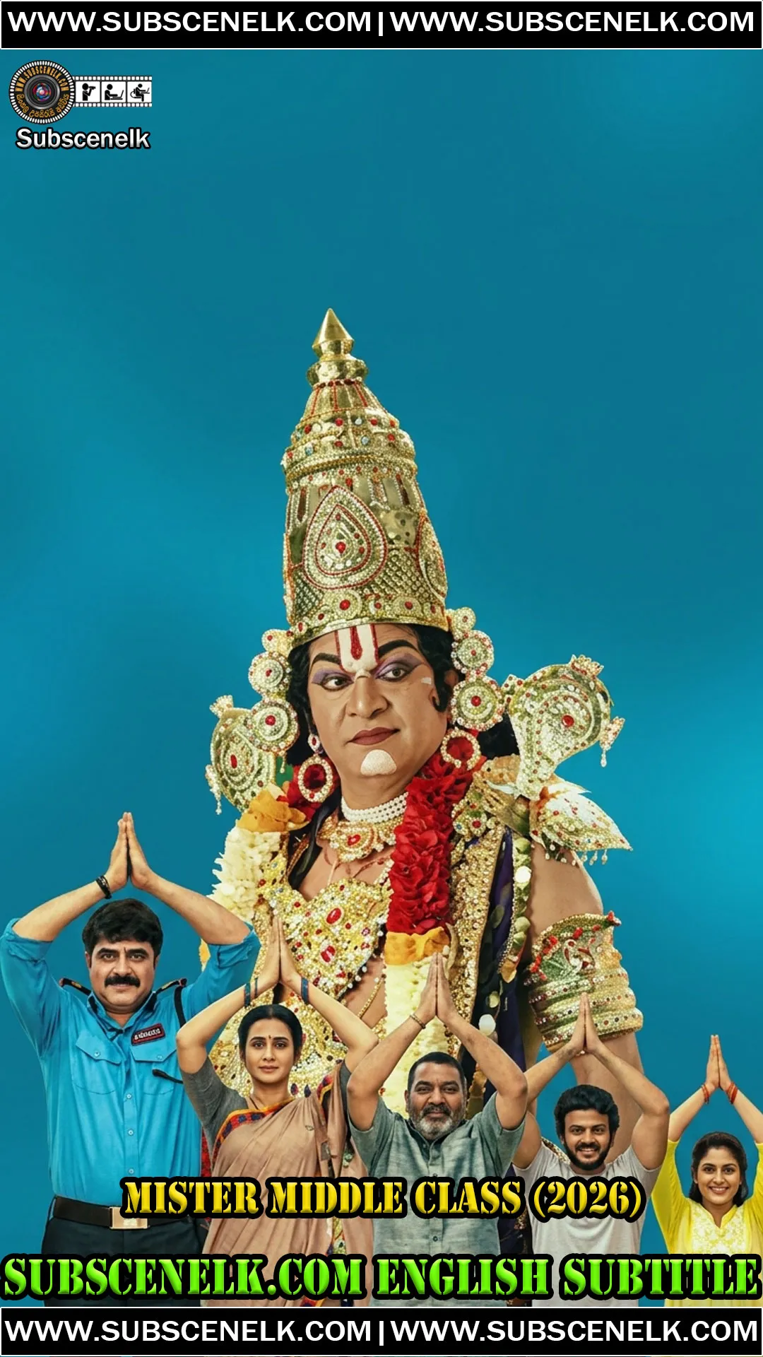 Mister Middle Class 2026 English Subtitle, Srikanth, Laya Gorty, Rajendra Prasad, Telugu comedy drama, Aha Video, G Nageswara Reddy,Mister Middle Class 2026, Mister Middle Class Telugu movie, Srikanth Mister Middle Class, Laya Gorty, Rajendra Prasad Lord Venkateswara, Telugu comedy drama, G Nageswara Reddy, Chandu Noothi producer, Sai Karthik music, Mister Middle Class review, Mister Middle Class plot, Mister Middle Class cast, Mister Middle Class runtime, Mister Middle Class OTT, Mister Middle Class Aha, Aha Video Telugu, Srikanth comeback, Vennela Kishore, Sunil, Raghu Babu, middle-class family film, divine boon comedy, Lord Venkateswara film, Telugu family entertainer, Mister Middle Class BookMyShow 9.7, Mister Middle Class IMDb 5.7, Mister Middle Class Plex 9.1, Mister Middle Class theatrical release, July 17 2026, August 19 2026 OTT, Telugu comedy 2026, Srikanth lead role, Rajendra Prasad divine role, G Nageswara Reddy comedy director, Mister Middle Class English subtitle, fan-made subtitles, Mister Middle Class translation, Mister Middle Class review 2026, Mister Middle Class critics, Mister Middle Class audience score, Mister Middle Class streaming, Mister Middle Class family film, feel-good Telugu movie, Yama god of death comedy, middle-class struggles film, Srikanth Laya Gorty chemistry, Telugu cinema 2026, comedy with heart Telugu, Mister Middle Class songs, Mister Middle Class music review.