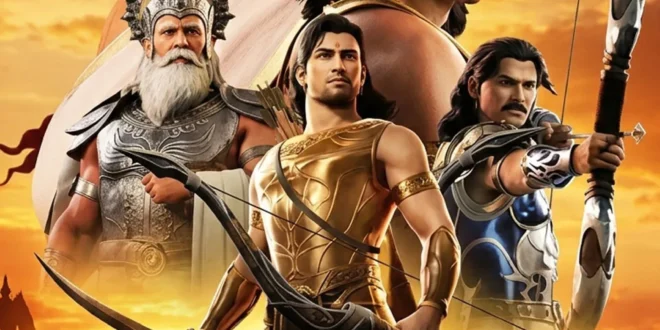 The Legend of Karna (2026) Season 1 review: SonyLIV's animated mythological series on Karna's tragic story. Mixed reviews on animation and screenplay. 🏹🇮🇳