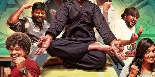 4 Idiots (2026) English Subtitle and Review: Pugazh's disappointing Tamil comedy thriller about four thieves trapped in an organ harvester's bungalow. Streaming on Prime Video. 🎬🇮🇳
