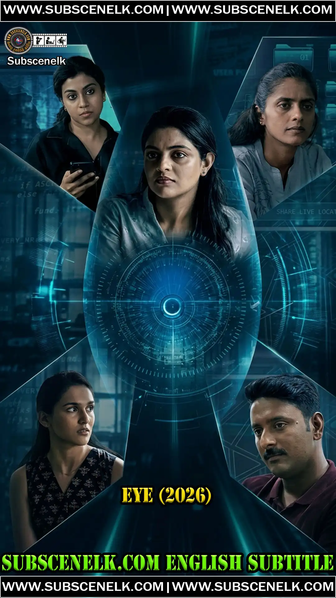 Eyes 2026 English Subtitle, Kani Kusruti, Nikhila Vimal, Shruti Ramachandran, Malayalam psychological thriller, SonyLIV, Manu Ashokan,Eyes 2026, Eyes Malayalam series, Eyes SonyLIV, Kani Kusruti, Nikhila Vimal, Shruti Ramachandran, Saniya Iyappan, Dev Mohan, Manu Ashokan director, Bobby Sanjay writers, Anjana Nayar story, Dream Katcher Productions, T.R. Shamsudheen producer, Ranjin Raj music, Gautham Sankar cinematography, Eyes review, Eyes plot, Eyes cast, Eyes episodes, Eyes OTT, Malayalam psychological thriller, crime thriller Malayalam, stalking series, obsession thriller, Tina Sebastian character, police procedural Malayalam, SonyLIV Malayalam original, A rated series, Eyes English subtitle, fan-made subtitles, Eyes translation, Eyes review 2026, Eyes critics, Eyes audience score, Eyes streaming, Eyes release date, October 9 2026, SonyLIV India, Malayalam Tamil Telugu Kannada Hindi, Uyare director, Kaanekkaane director, psychological crime drama, dating app thriller, 12th stalking murder, EYES app, watch defend protect, Malayalam web series 2026, Kani Kusruti performance, strong female lead, multi-language release.