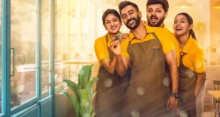 Kappi Squad (2026) English Subtitle and Review: Rinosh George leads a fresh ensemble in this Malayalam comedy-drama about four friends who open a café. Streaming on JioHotstar. 🎬🇮🇳