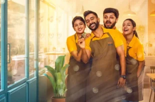 Kappi Squad (2026) English Subtitle and Review: Rinosh George leads a fresh ensemble in this Malayalam comedy-drama about four friends who open a café. Streaming on JioHotstar. 🎬🇮🇳