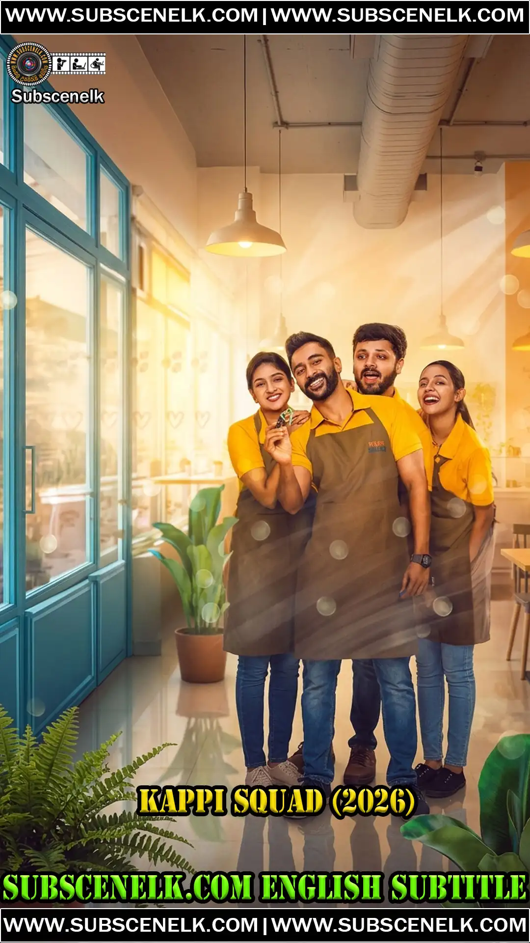 Kappi Squad 2026 English Subtitle, Rinosh George, Anagha Ajith, Malayalam comedy drama series, JioHotstar,Kappi Squad 2026, Kappi Squad Malayalam series, Rinosh George, Anagha Ajith, Diya Deepan, Joel Joseph, Abhirami Dayanandan, Rahul Riji Nair, Srikanth Mohan, Belraj Kalarickal, Malayalam comedy drama, Malayalam web series, First Print Studios, JioHotstar Malayalam series, Kappi Squad review, Kappi Squad plot, Kappi Squad cast, Kappi Squad episodes, Kappi Squad OTT, comedy drama Malayalam, friendship drama, café startup, entrepreneurship series, Kappi Squad 100 episodes, Hotstar Specials, Kappi Squad English subtitle, fan-made subtitles, Kappi Squad translation, Kappi Squad review 2026, Kappi Squad critics, Kappi Squad audience score, Kappi Squad streaming, Kappi Squad release date, October 15 2026, JioHotstar India, long-running series, Malayalam OTT, youth drama, relatable comedy, feel-good series, Rinosh George OTT debut, Bigg Boss Malayalam, digital creators, Anagha Ajith Prakambanam, Joel Joseph, Abhirami Dayanandan, Kappi Squad trailer, Kappi Squad movie review, best Malayalam series 2026.