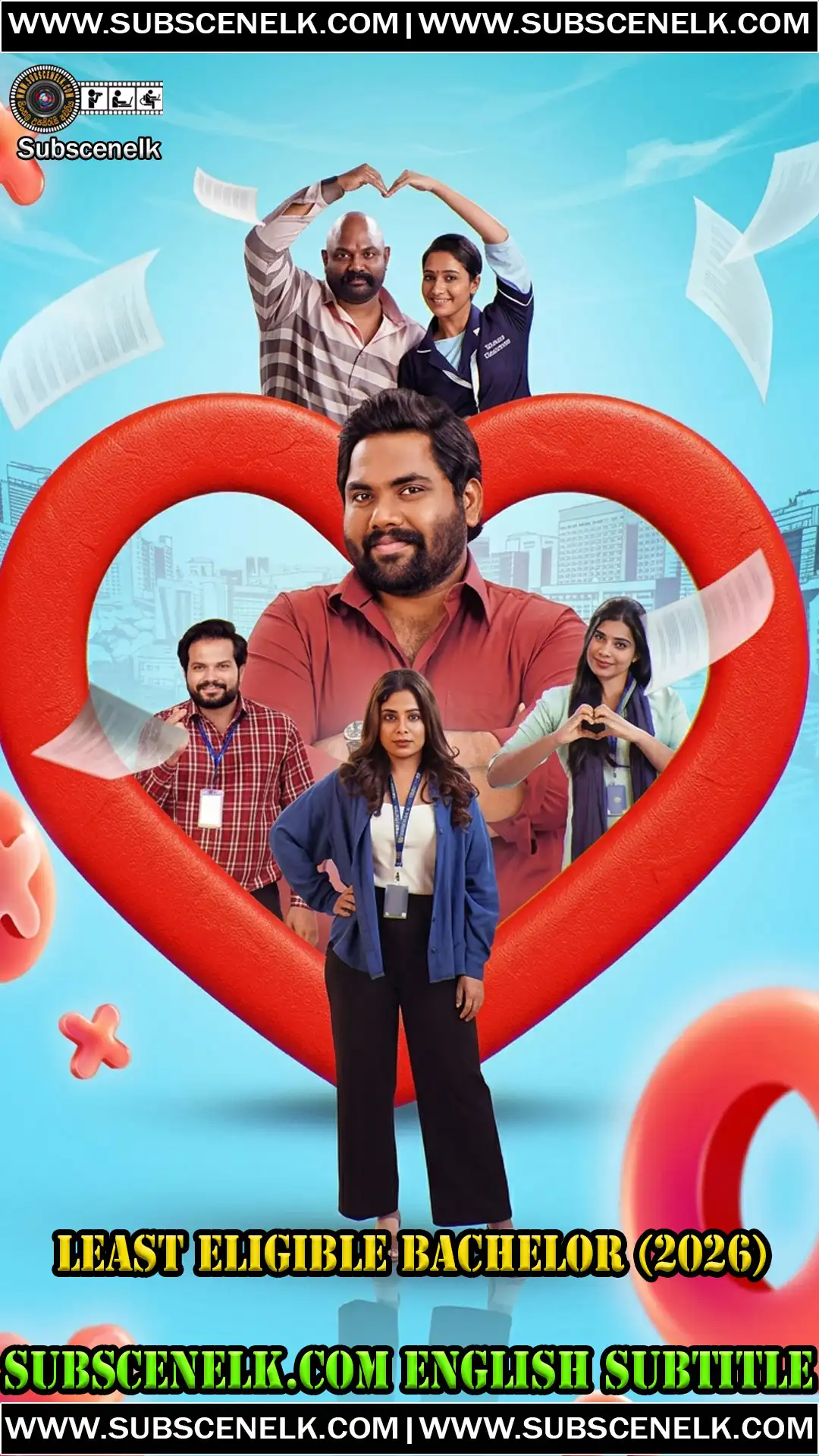 Least Eligible Bachelor 2026 English Subtitle, Harsha Chemudu, Aishwarya Holakkal, Hyper Aadi, Telugu comedy series, ETV Win, Netflix,Least Eligible Bachelor 2026, Least Eligible Bachelor Telugu series, Harsha Chemudu, Viva Harsha, Aishwarya Holakkal, Hyper Aadi, Jeevan Kumar, Sravya Chowdary, Roopa Sravya, Srividya, Prem Sagar, Vasu Inturi, Jabardasth Gopi, Babu Degala director, ETV Win original, Netflix Telugu series, Vayona Entertainments, Least Eligible Bachelor review, Least Eligible Bachelor plot, Least Eligible Bachelor cast, Least Eligible Bachelor episodes, Least Eligible Bachelor OTT, Telugu comedy series, bachelor life comedy, marriage pressure series, matchmaking comedy, middle-class family drama, Ajay Arasada music, Shakti Arvind cinematography, Likhith Lee editing, Johnny Shaik production design, Sai Pravalika costume design, Least Eligible Bachelor trailer, Least Eligible Bachelor Netflix, Least Eligible Bachelor ETV Win, Least Eligible Bachelor English subtitle, fan-made subtitles, Least Eligible Bachelor translation, Least Eligible Bachelor review 2026, Least Eligible Bachelor critics, Least Eligible Bachelor audience score, Least Eligible Bachelor streaming, Least Eligible Bachelor release date, October 9 2026, ETV Win India, Netflix India, Telugu Hindi Tamil Kannada Malayalam, 6-episode series, Harsha Chemudu comedy, relatable bachelor comedy, family-friendly comedy series.