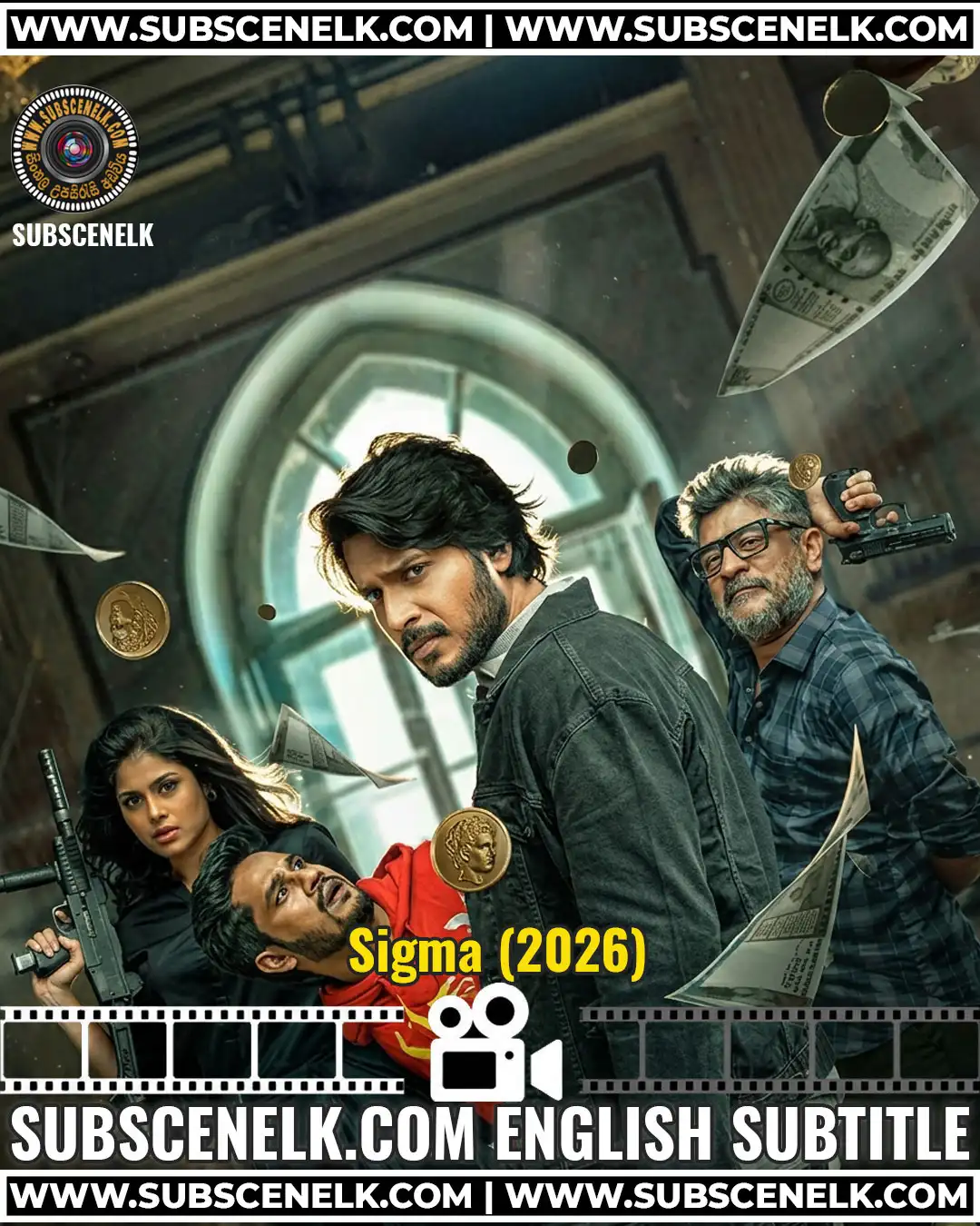 Sigma 2026 English Subtitle, Sundeep Kishan, Faria Abdullah, Jason Sanjay, Tamil heist action comedy, Netflix,Sigma 2026, Sigma Tamil movie, Sigma review, Sundeep Kishan, Faria Abdullah, Jason Sanjay, Raju Sundaram, Sampath Raj, Shiv Panditt, Anbu Thasan, Yog Japee, Catherine Tresa, Lyca Productions, Thaman S, Krishnan Vasant, Praveen KL, Tamil heist comedy, Tamil action comedy, Netflix Tamil film, Sigma Netflix, Sigma English subtitle, fan-made subtitles, Sigma translation, Sigma review 2026, Sigma critics, Sigma audience score, Sigma streaming, Sigma plot, Sigma cast, Sigma runtime, October 2 2026, October 30 2026 Netflix, Netflix India, UA rating, 2 hours 26 minutes, heist film, casino vault, radio jockey, librarian, con artist, safecracker, hacker, CineJosh 1.25/5, Times of India 2.5/5, The Hindu review, Vijay son, Jason Sanjay debut, Sigma trailer, Sigma box office, Sigma movie review, best Tamil heist films 2026.