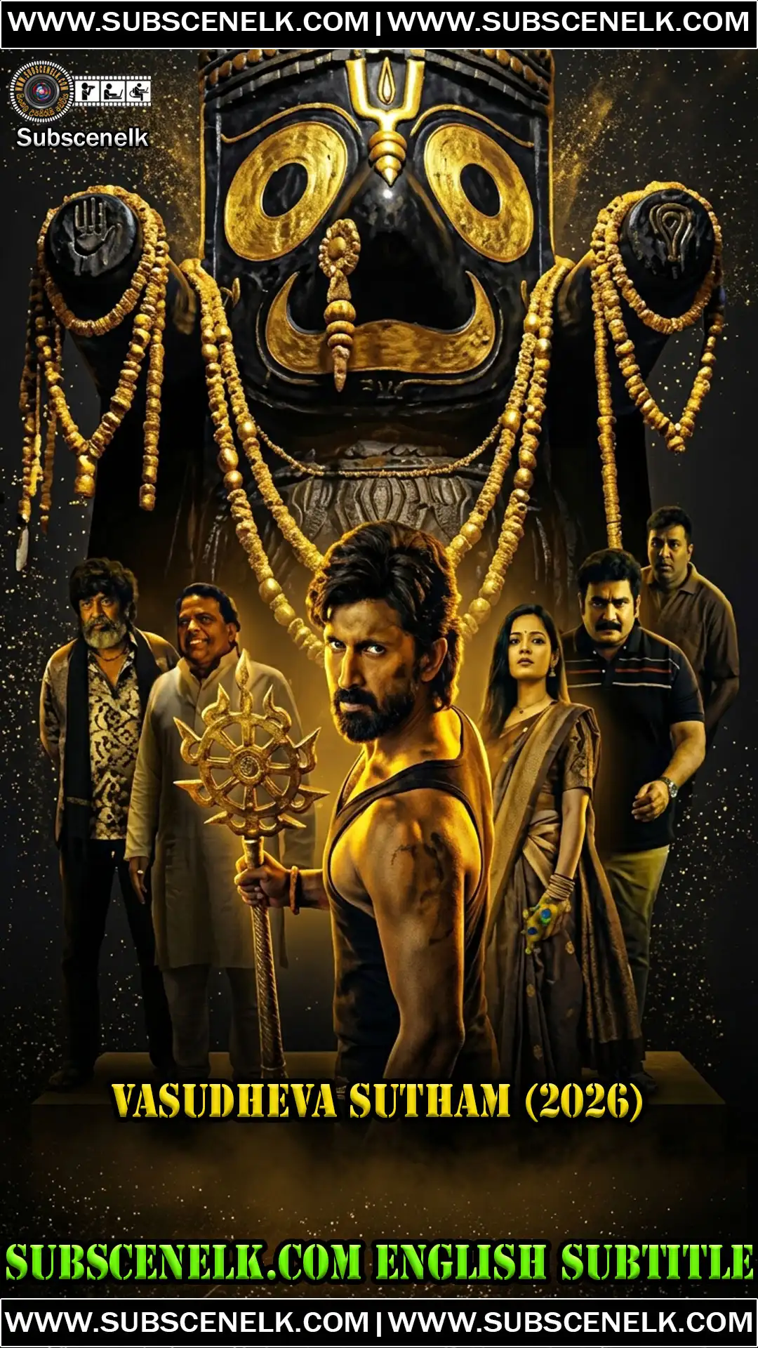 Vasudheva Sutham 2026 English Subtitle, Mahendran, Ambikavani, Telugu devotional action thriller, Prime Video,Vasudheva Sutham 2026, Vasudheva Sutham Telugu movie, Vasudeva Sutham, Master Mahendran, Ambikavani, Vykunt Bonu, Dhanalaxmi Badarla, Rainbow Cinemas, Mani Sharma, John Vijay, Mime Gopi, Suresh Chandra Menon, Rajeev Kanakala, Tulasi, Duvvasi Mohan, Telugu devotional thriller, Telugu action drama, Puri Jagannath Temple, temple mystery film, treasure hunt film, haunted region film, Brahma Padartham, Vasudheva Sutham review, Vasudheva Sutham plot, Vasudheva Sutham cast, Vasudheva Sutham OTT, devotional thriller Telugu, mystery thriller Telugu, Vasudheva Sutham CineJosh 2.5/5, The Hans India 3/5, BookMyShow 9.5/10, Vasudheva Sutham English subtitle, fan-made subtitles, Vasudheva Sutham translation, Vasudheva Sutham review 2026, Vasudheva Sutham critics, Vasudheva Sutham audience score, Vasudheva Sutham streaming, Vasudheva Sutham release date, July 10 2026, Prime Video India, UA16+ rating, 2 hours 26 minutes, Koyirathala region, temple chairman missing, Vasudeva temple festival, family drama, faith and devotion, Vasudheva Sutham trailer, Vasudheva Sutham movie review, best Telugu devotional films 2026.